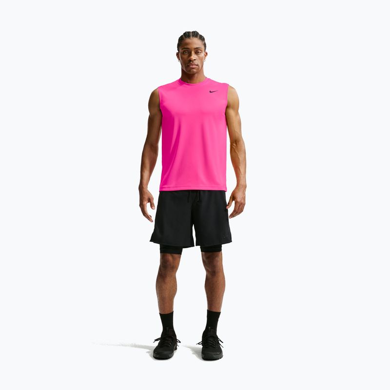 Koszulka treningowa męska Nike Dri-FIT Sleeveless Training Top hyper pink/black 7