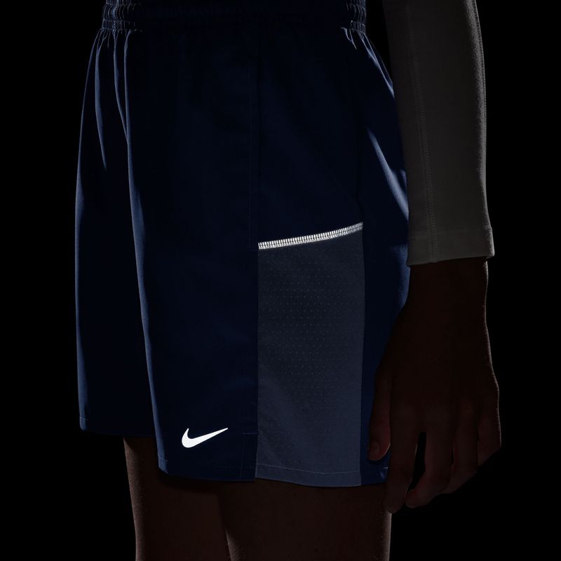 Spodenki dziecięce Nike Miler game royal/aluminum 5