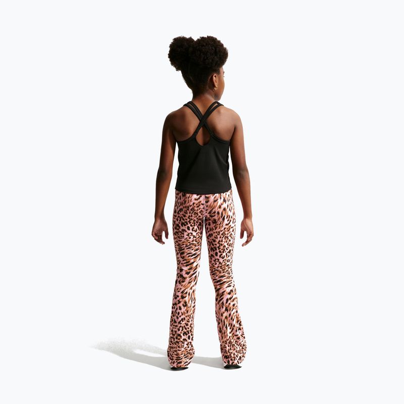 Spodnie dziecięce Nike One pink rise/white 3