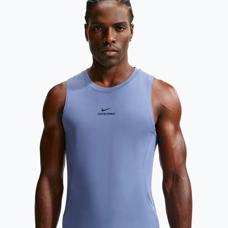 Koszulka treningowa męska Nike Pro indigo storm/black 3