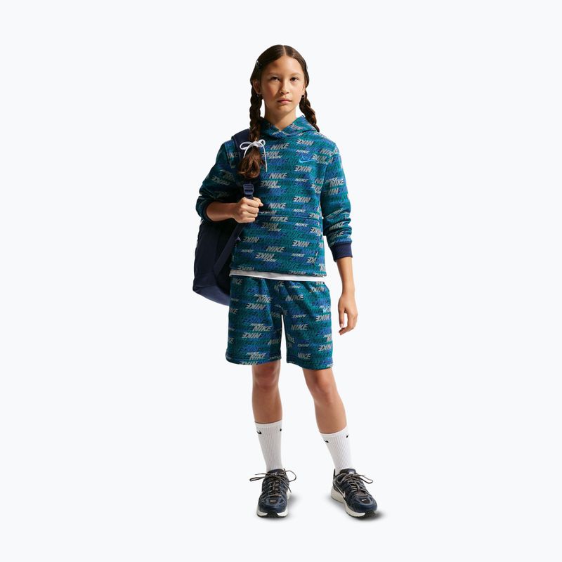Bluza dziecięca Nike Sportswear Club Fleece bright spruce/midnight navy/game royal 2