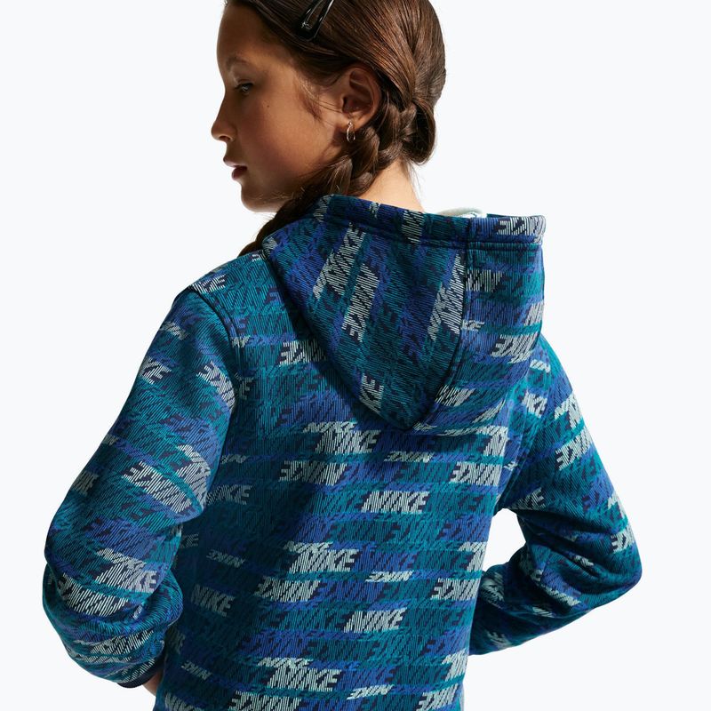Bluza dziecięca Nike Sportswear Club Fleece bright spruce/midnight navy/game royal 7
