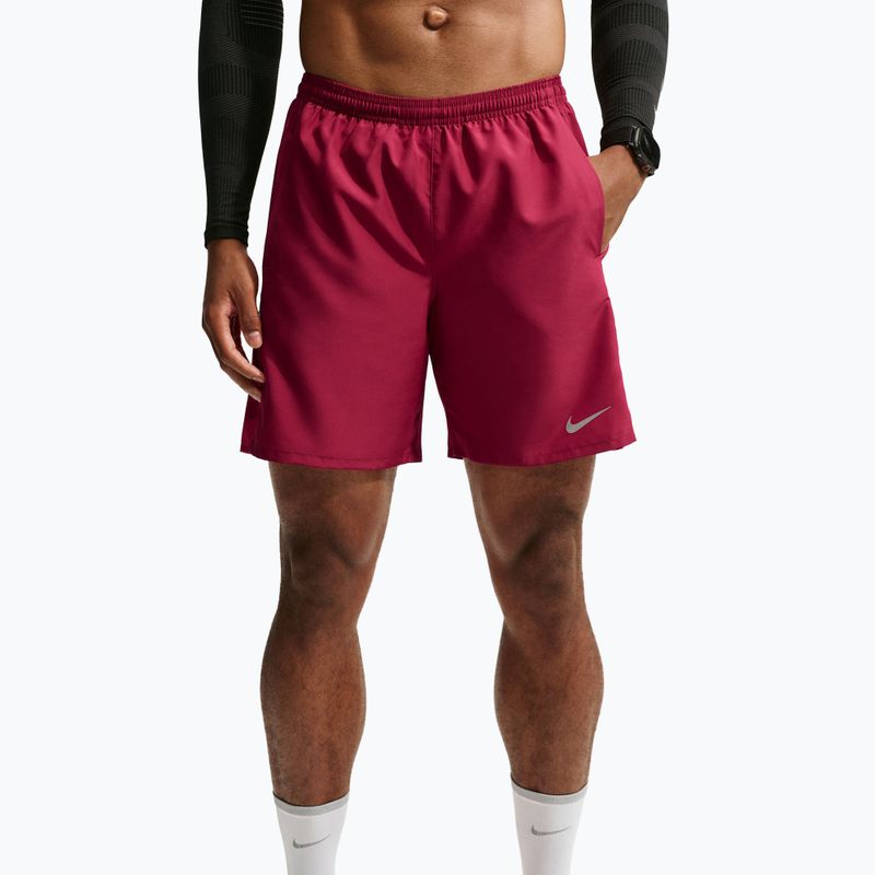 Spodenki do biegania męskie Nike Miler tough red/sport red 5