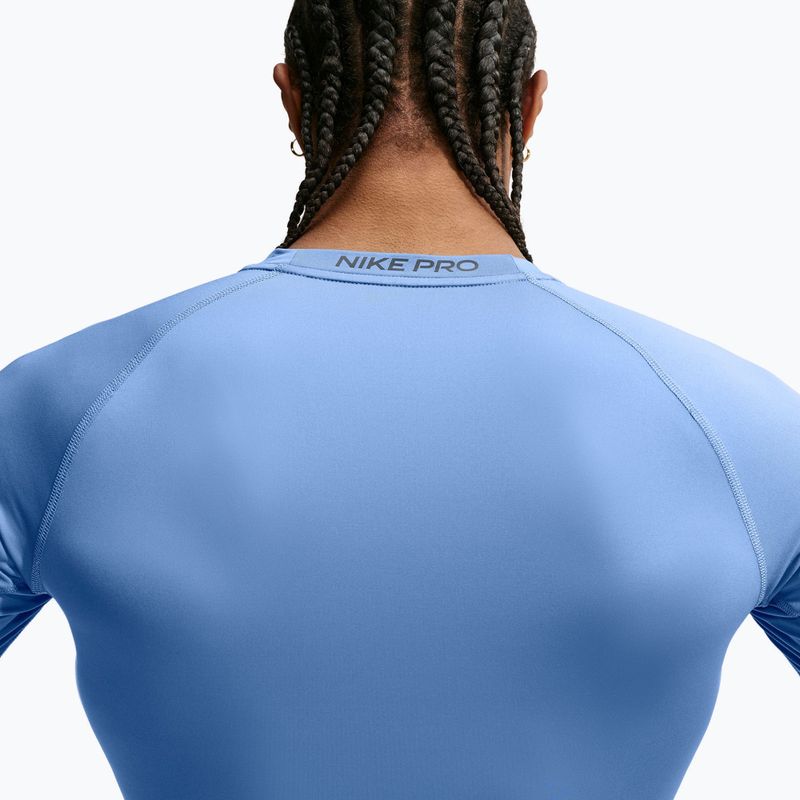 Longsleeve treningowy męski Nike Pro indigo storm/black 4