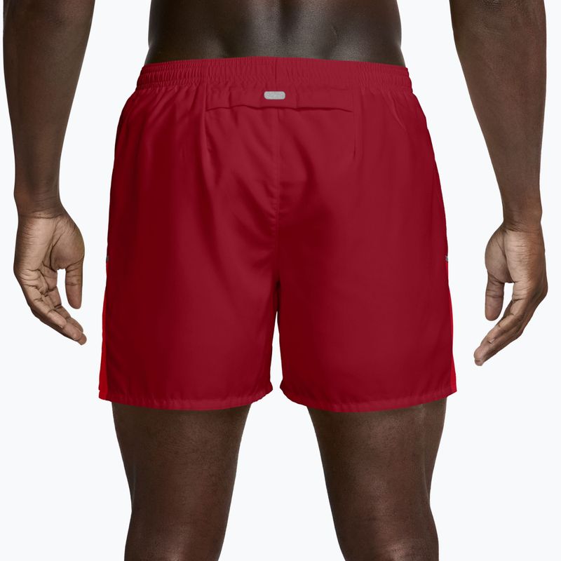 Spodenki do biegania męskie Nike Miler tough red 2