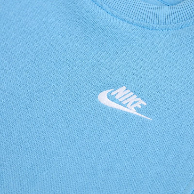 Bluza dziecięca Nike Sportswear Club Fleece football blue/white 3