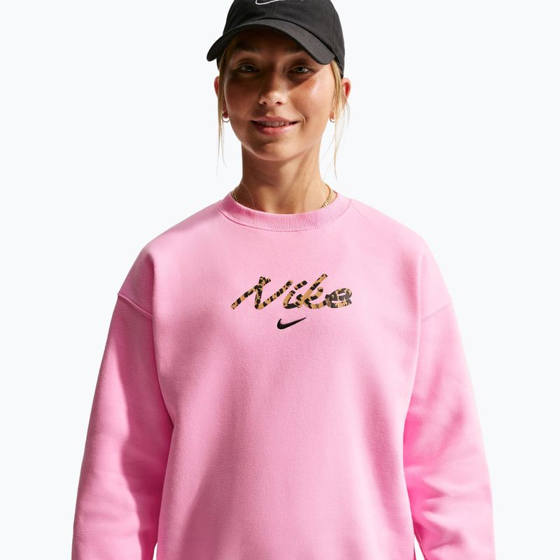 Bluza dziecięca Nike Sportswear Studio pink rise 4