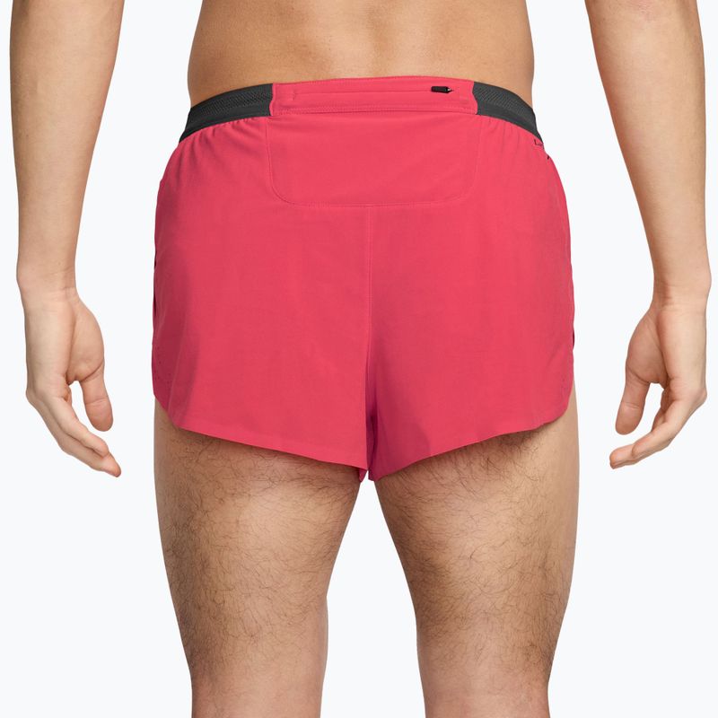 Spodenki do biegania męskie Nike AeroSwift fusion red/black 2