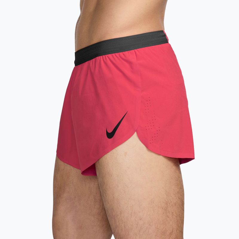 Spodenki do biegania męskie Nike AeroSwift fusion red/black 3