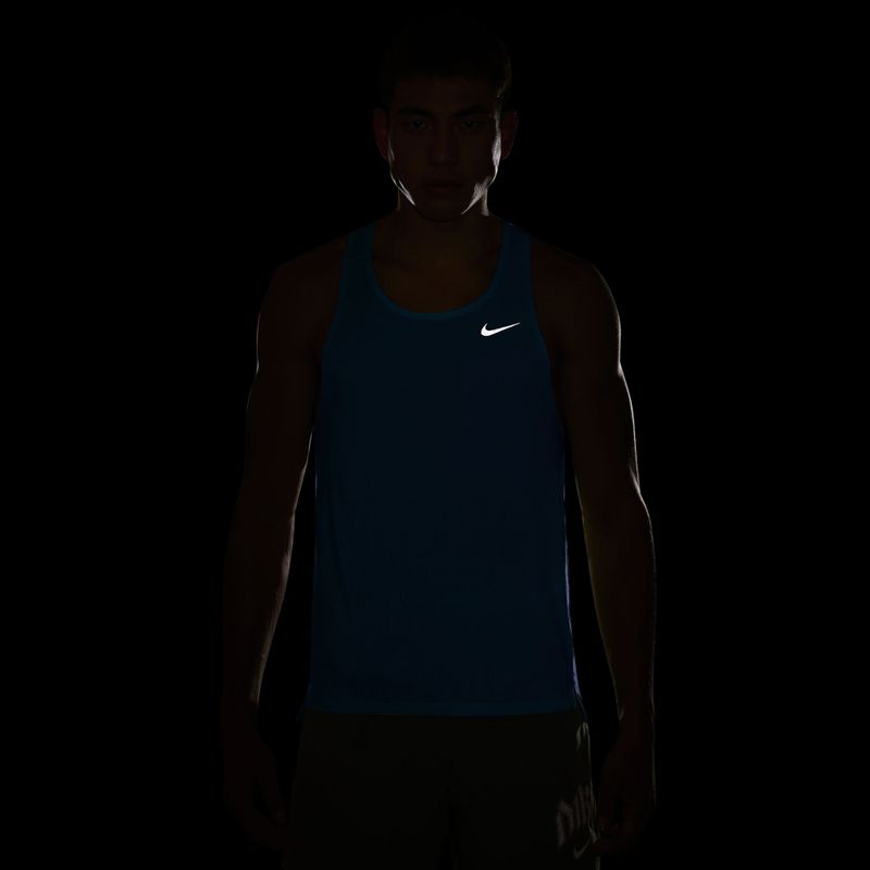 Koszulka do biegania męska Nike Fast Dri-Fit light current blue 4