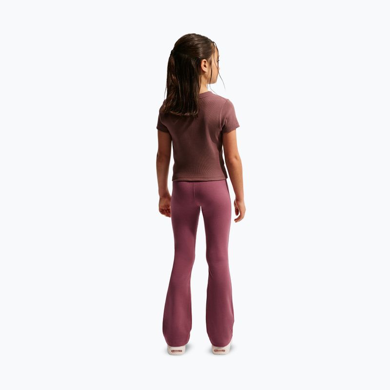 Legginsy dziecięce Nike Sportswear Classic pink smoke/white 3