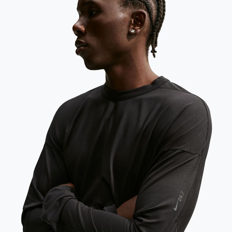 Longsleeve męski Nike 24.7 ImpossiblySoft Light black/black/dark smoke grey 4