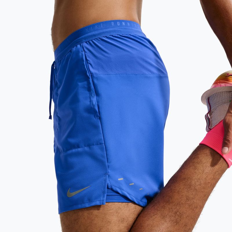 Spodenki do biegania męskie Nike Stride Dri-Fit 2in1 7" hyper royal 6