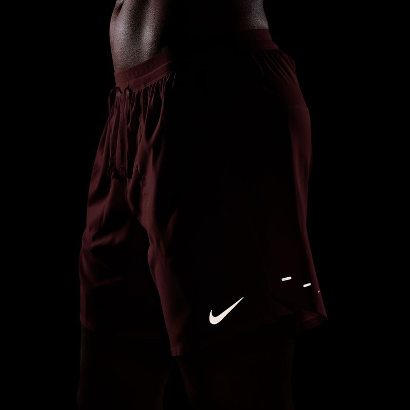Spodenki do biegania męskie Nike Stride Dri-Fit 2in1 7" tough red 7