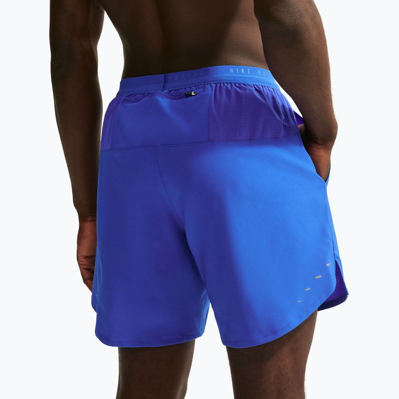 Spodenki do biegania męskie Nike Stride Dri-Fit Brief-Lined 7" hyper royal 5
