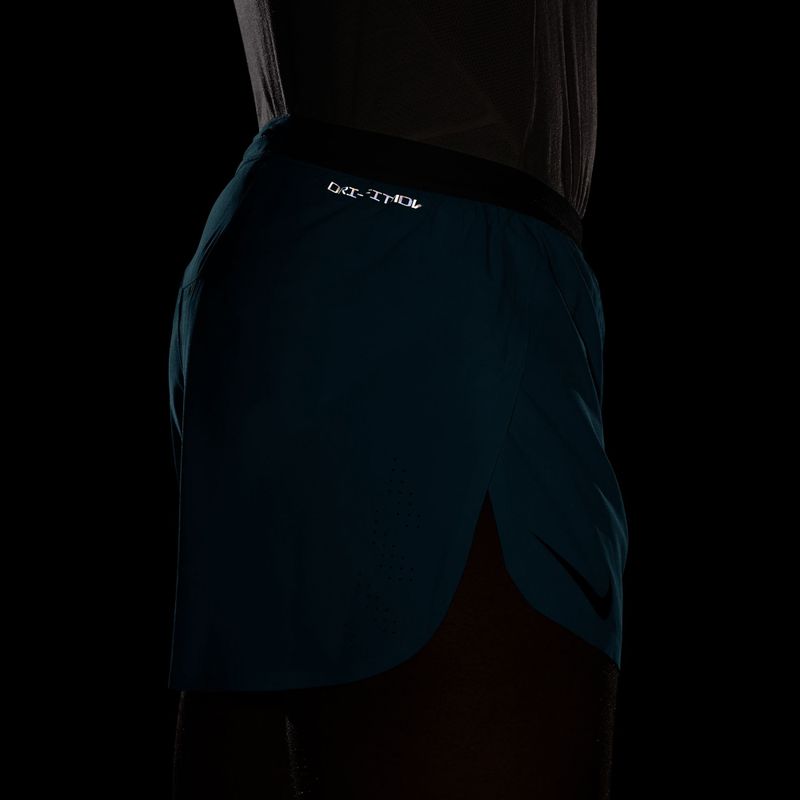 Spodenki do biegania męskie Nike AeroSwift light current blue/black 7