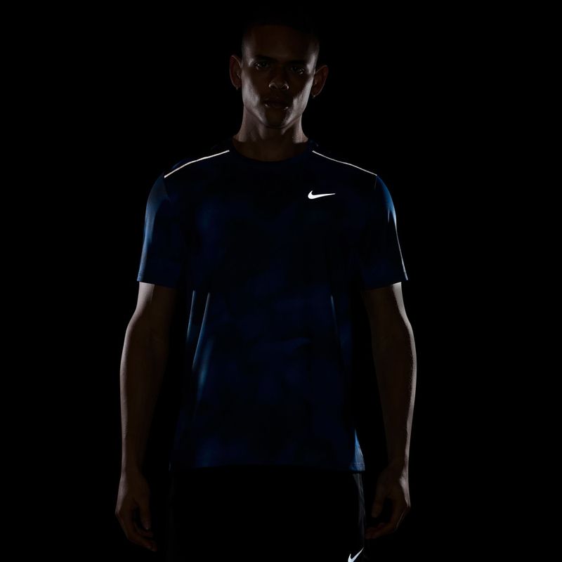 Koszulka do biegania męska Nike Miler midnight navy 4