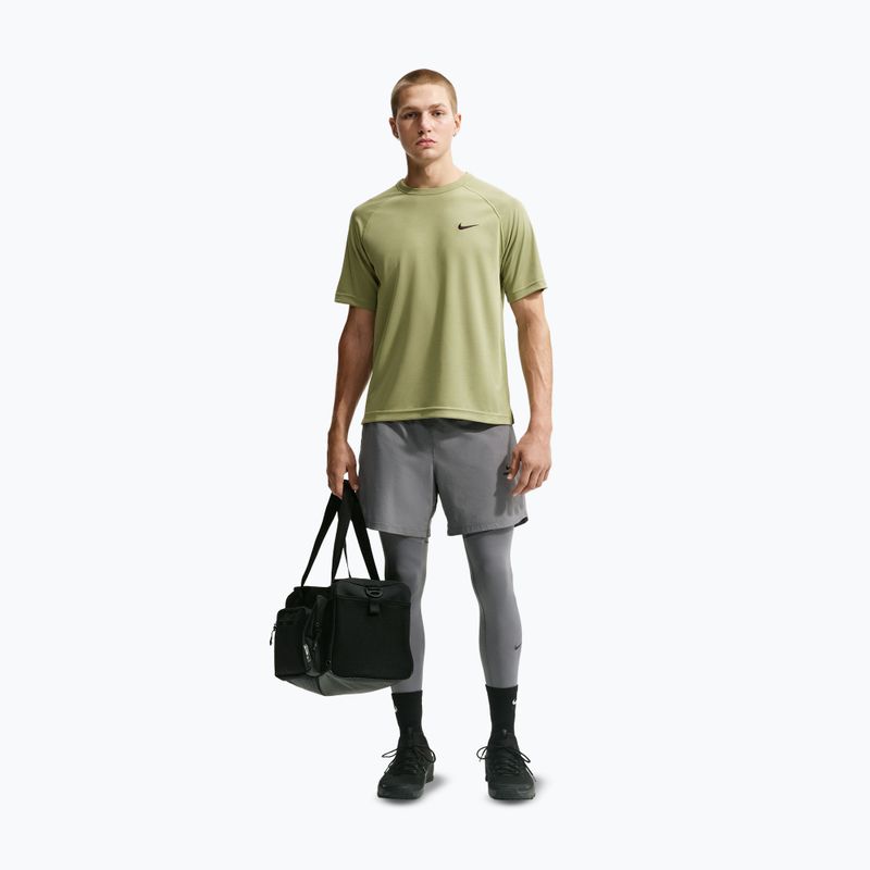 Koszulka treningowa męska Nike Flex dusty olive/black 2