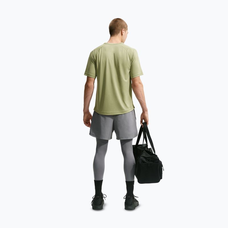 Koszulka treningowa męska Nike Flex dusty olive/black 3