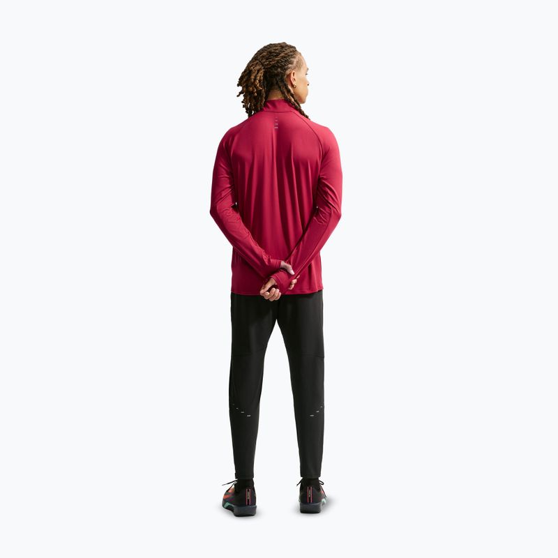 Bluza do biegania męska Nike Stride 1/4 Zip Dri-Fit tough red 3