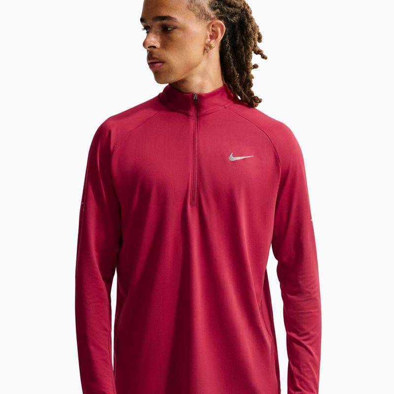 Bluza do biegania męska Nike Stride 1/4 Zip Dri-Fit tough red 4