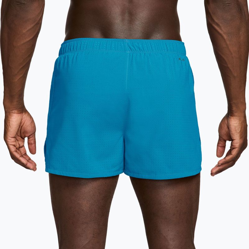 Spodenki do biegania męskie Nike Fast light current blue/black 2