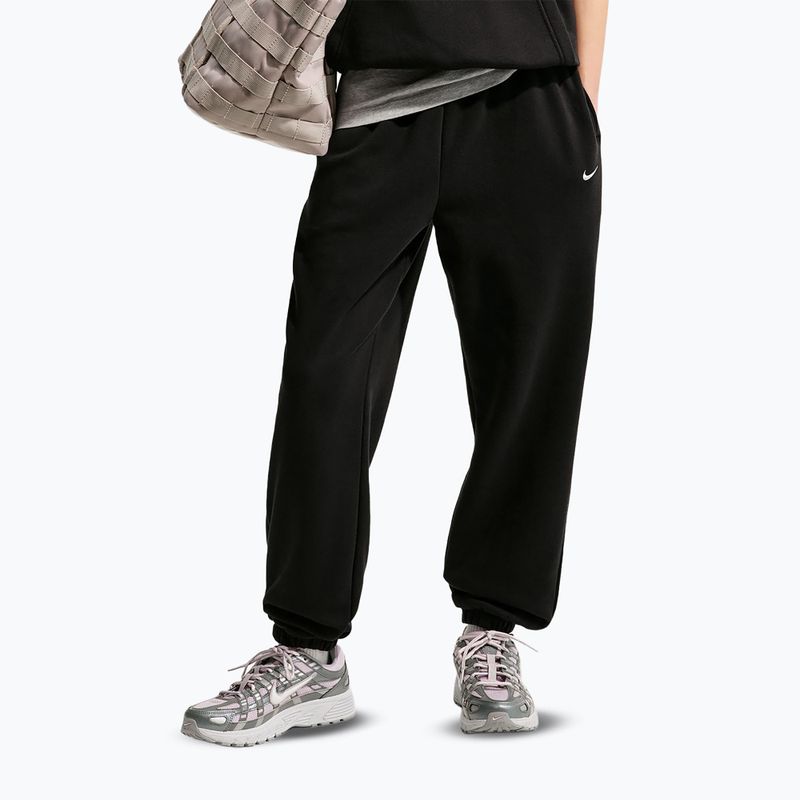 Spodnie dziecięce Nike Sportswear Studio Fleece black/white