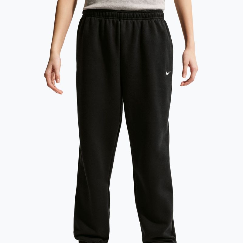 Spodnie dziecięce Nike Sportswear Studio Fleece black/white 4