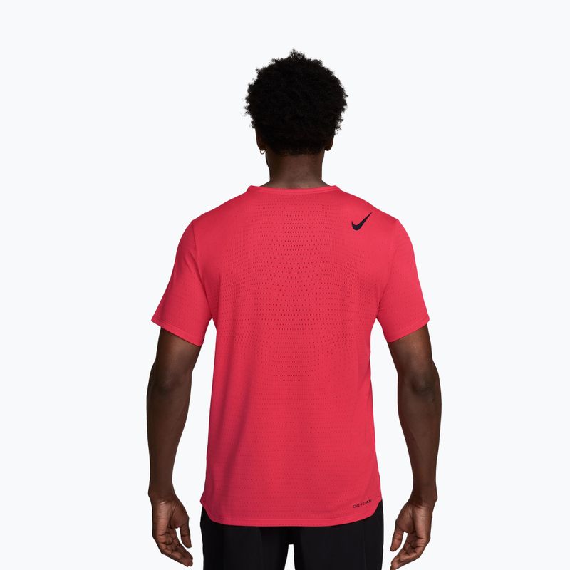 Koszulka do biegania męska Nike AeroSwift fusion red/black 2