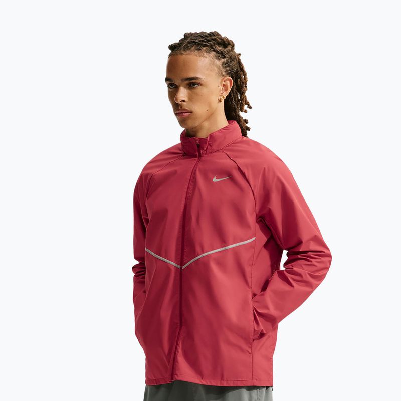 Kurtka do biegania męska Nike Miler tough red/tough red