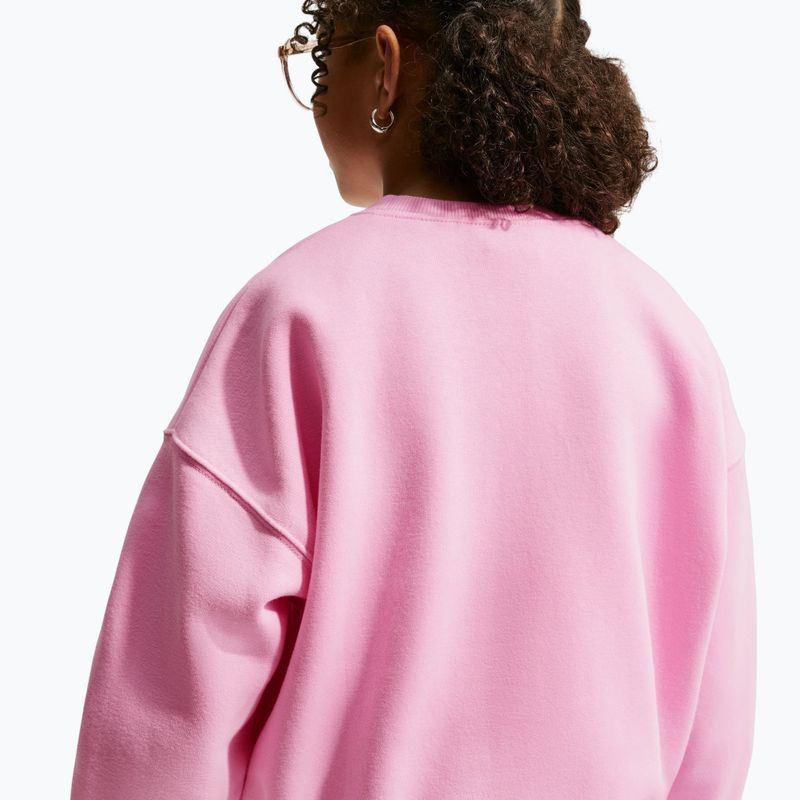 Bluza dziecięca Nike Sportswear Studio pink rise/white 5
