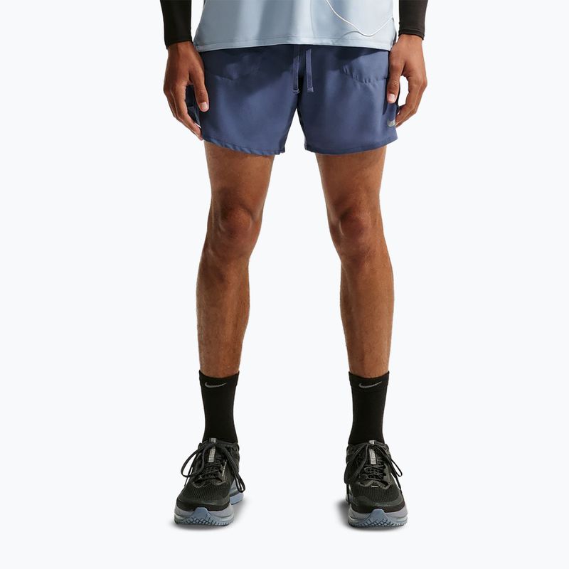 Spodenki do biegania męskie Nike Stride Dri-Fit 2in1 7" diffused blue