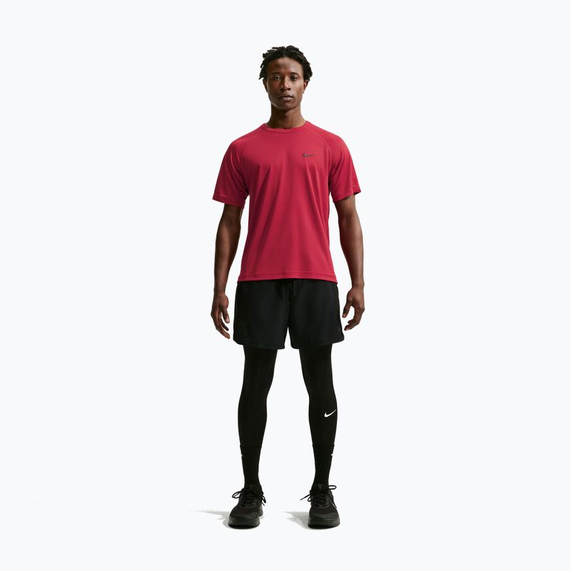 Koszulka treningowa męska Nike Flex tough red/black 2