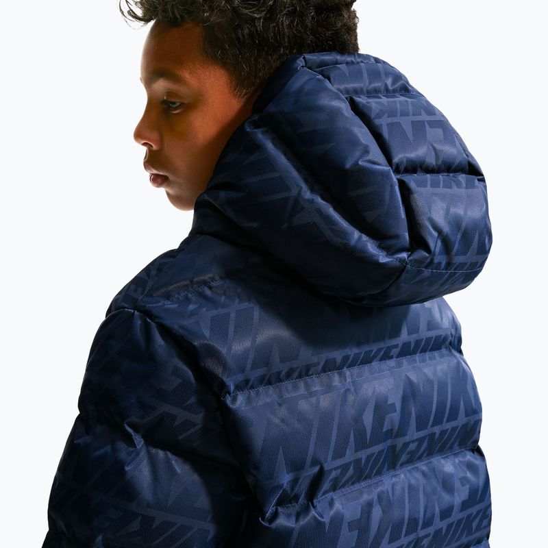 Kurtka ocieplana dziecięca Nike Sportswear "All Day Play" midnight navy/white 6