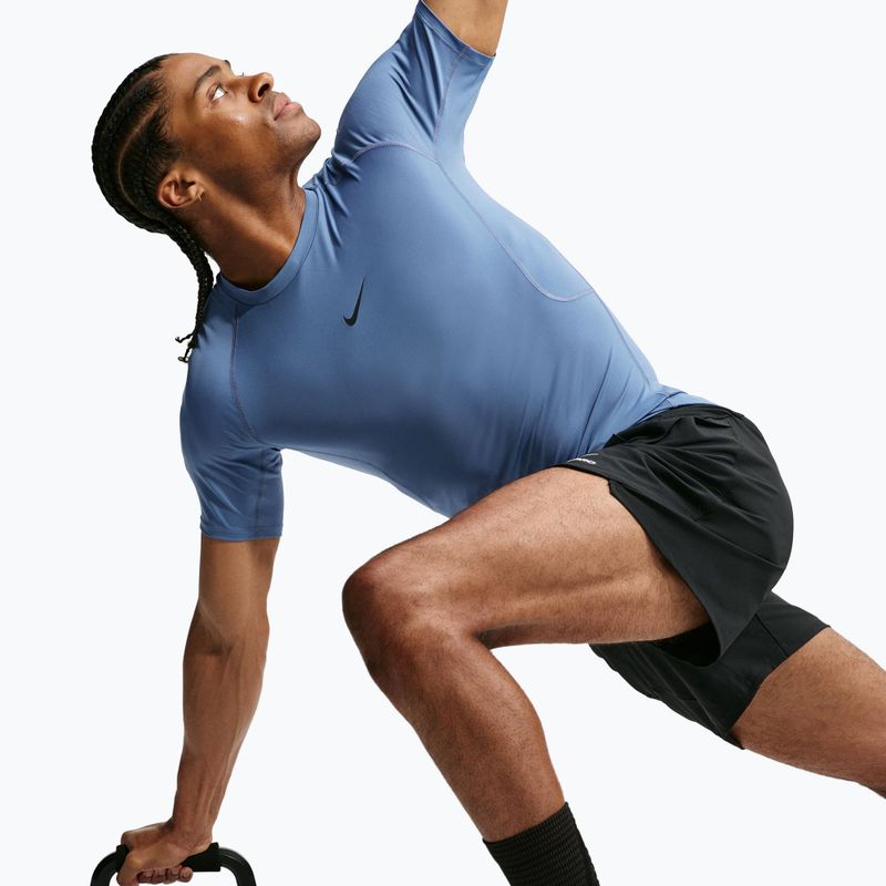 Koszulka treningowa męska Nike Pro indigo storm/black 5