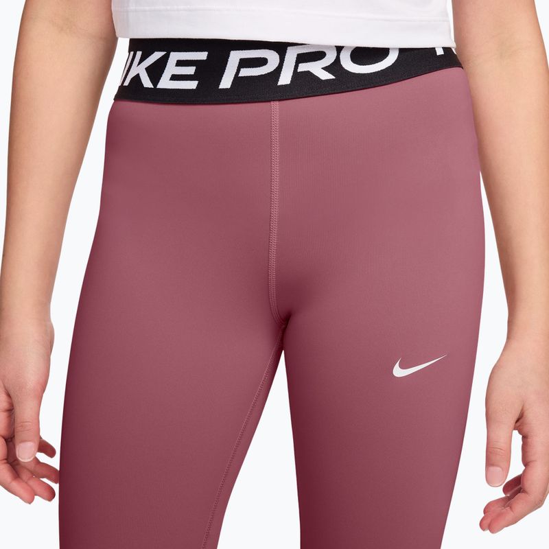 Legginsy dziecięce Nike Pro pink smoke/white 3