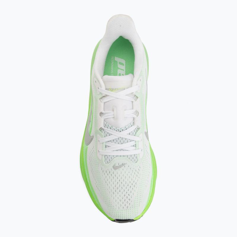 Buty do biegania damskie Nike Pegasus 42 white/green strike/metallic silver 5