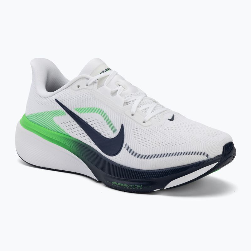 Buty do biegania męskie Nike Pegasus 42 white/green spark/midnight navy
