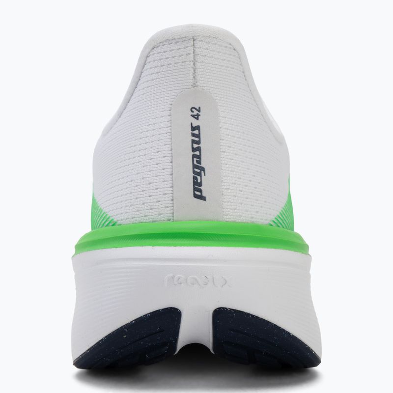Buty do biegania męskie Nike Pegasus 42 white/green spark/midnight navy 6
