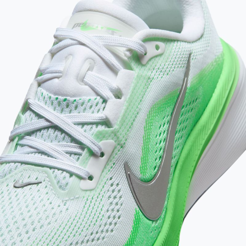 Buty do biegania damskie Nike Pegasus 42 white/green strike/metallic silver 7