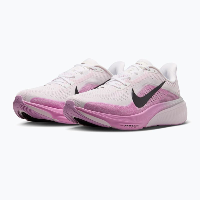 Buty do biegania damskie Nike Pegasus 42 white/light magenta/bleached lilac/black 3