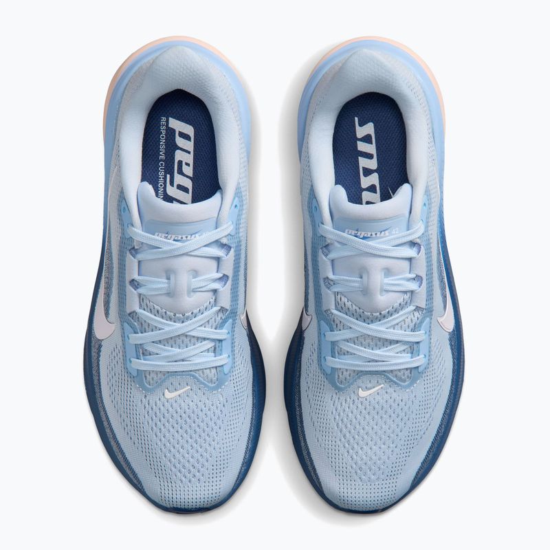 Buty do biegania damskie Nike Pegasus 42 hydrogen blue/mystic navy/aluminum/white 5