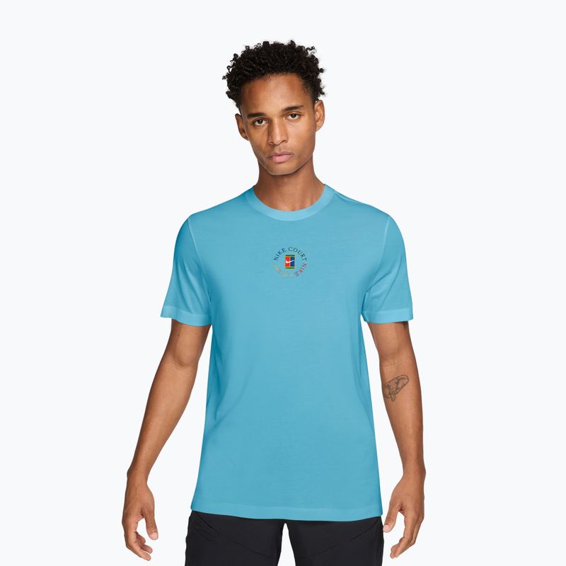 Koszulka męska Nike Court Dri-Fit blue gaze