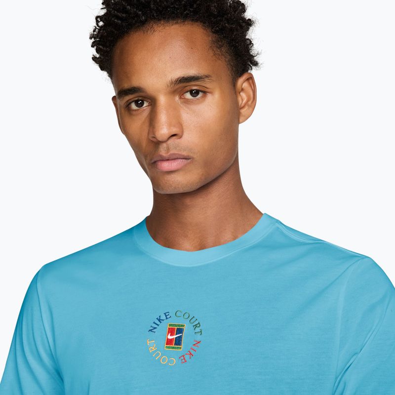 Koszulka męska Nike Court Dri-Fit blue gaze 3