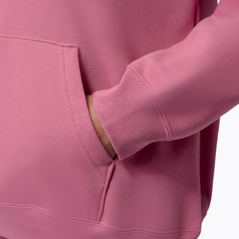 Bluza damska Nike Jordan Fleece Hoodie desert berry/white 7