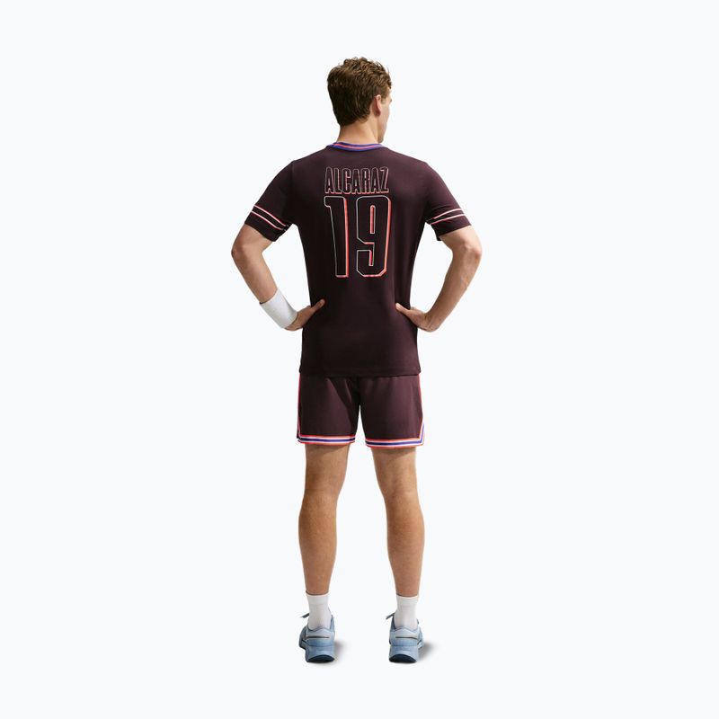 Koszulka męska Nike Court Dri-FIT Cotton burgundy ash 3