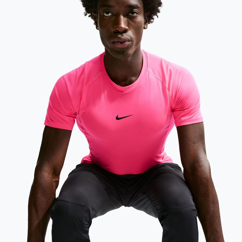 Koszulka treningowa męska Nike Pro hyper pink/black 5