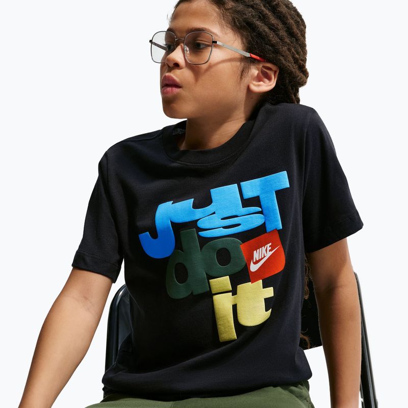 Koszulka dziecięca Nike Sportswear Club black 5