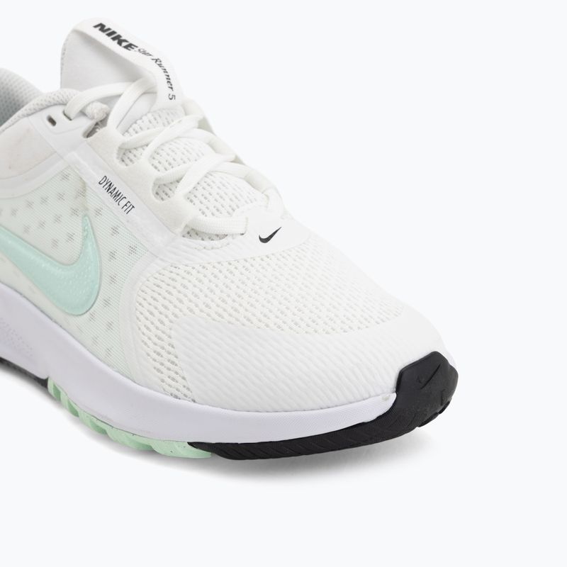 Buty do biegania Nike Star Runner 5 summit white/black/arctic green 7