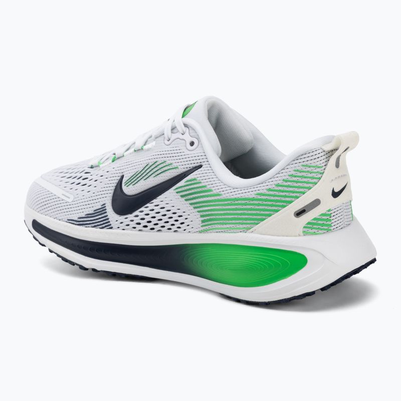 Buty do biegania Nike Vomero 18 white/green spark/midnight navy 3
